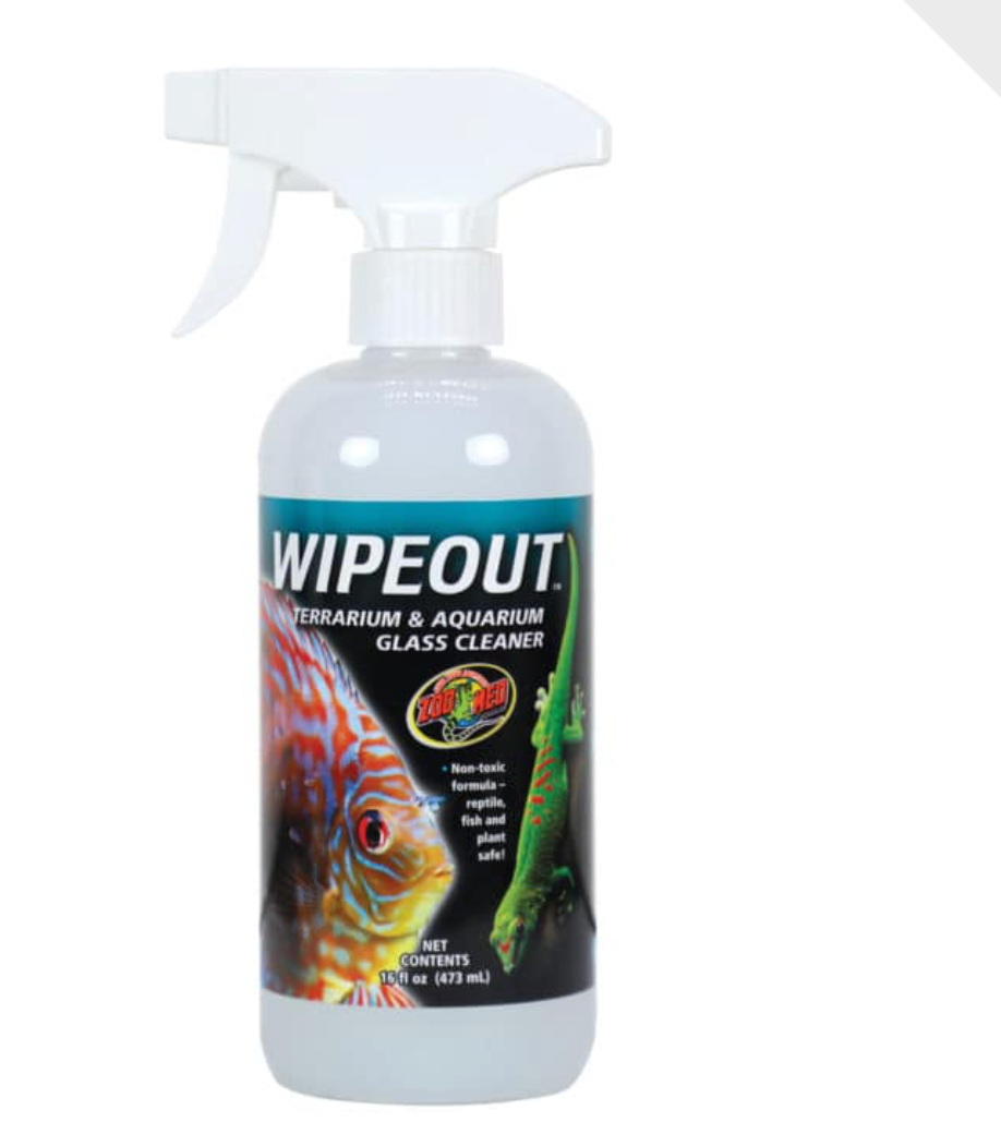 Zoo Med Wipeout Glass Cleaner 16oz